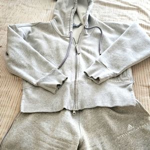 Adidas Stella Mccartney set, size small, gray